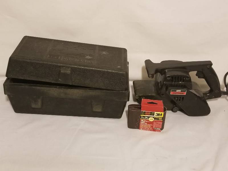 CRAFTSMAN HAND HELD BELT SANDER