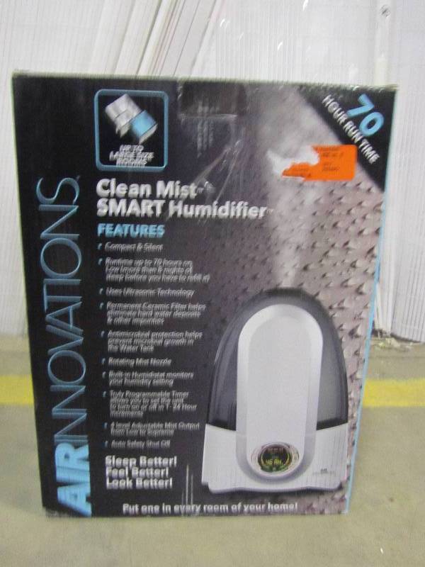 lot 56 image: Air Innovations 1.4 Gal. Cool Mist Digital Humidifier for Large Rooms Up To 400 sq. ft.