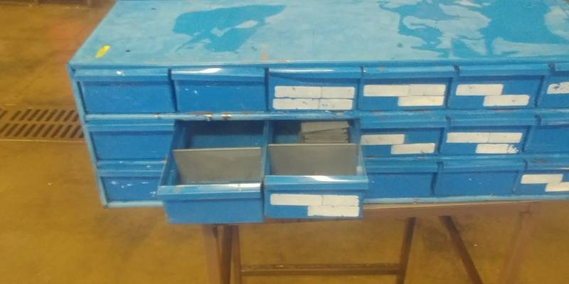 Blue Bolt Bins