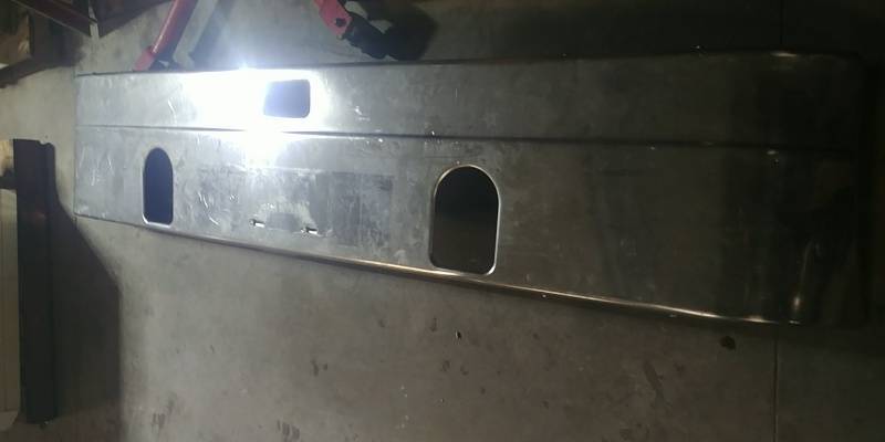 Chrome Truck Bumper
