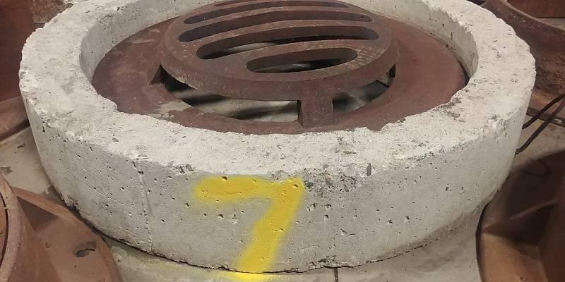 Storm Sewer Drain Grate #7