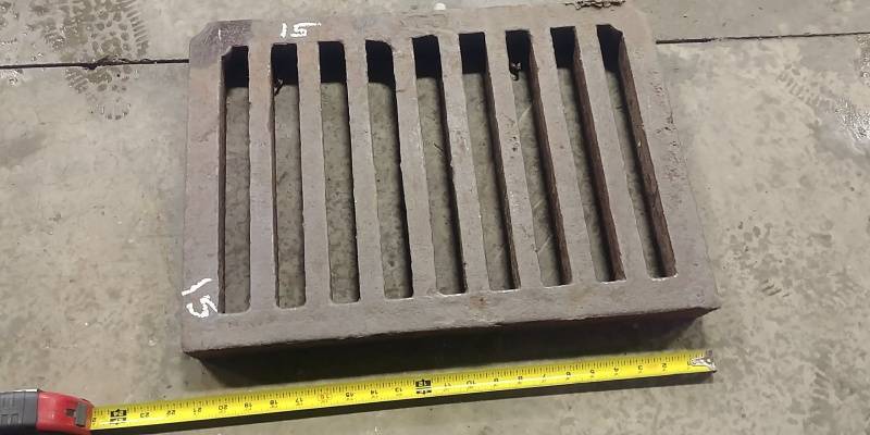 Steel Sewer Grate # 15