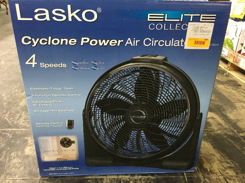 LASKO POWER AIRCIRCULATOR FAN
