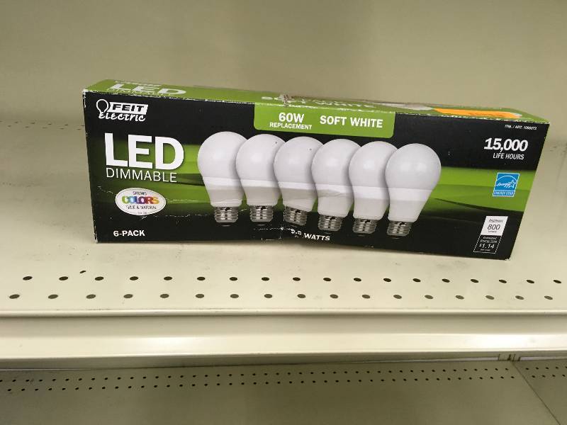 FEIT LED 60W 6PK