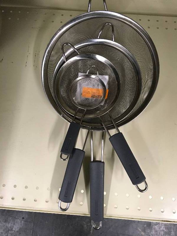 TRAMONTINA 4PK STRAINERS