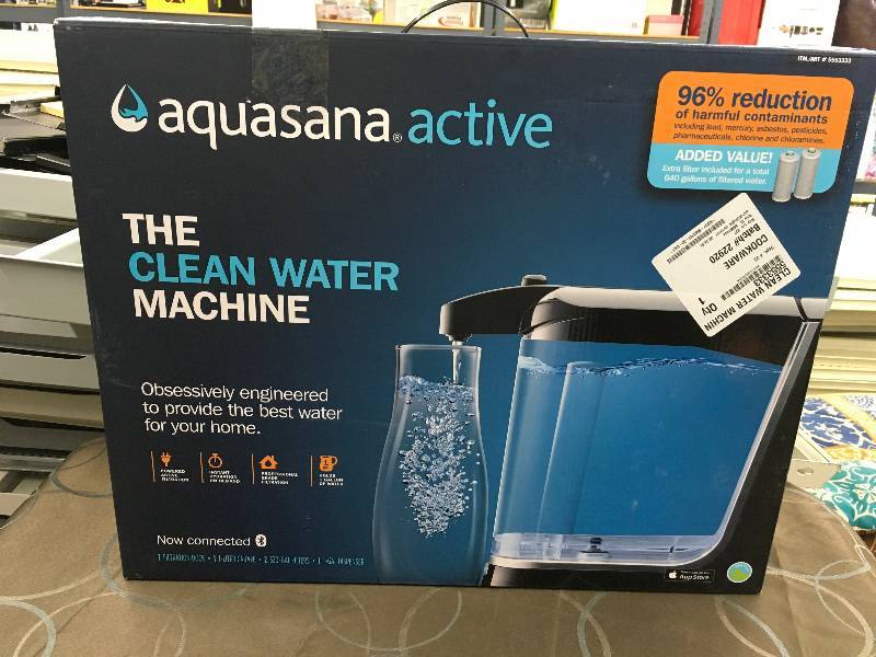 AQUASANA ACTIVE, THE CLEAN WATER MACHINE