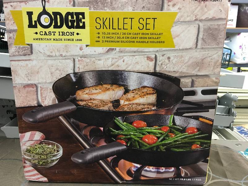 LODGE SKILLET PAN SET