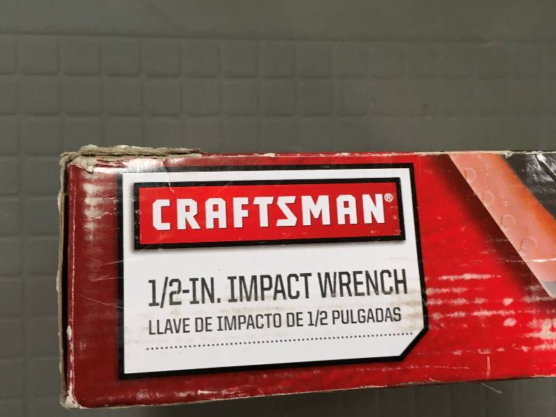 lot 3 image: Craftsman 12-in. Impact Wrench in working conditions