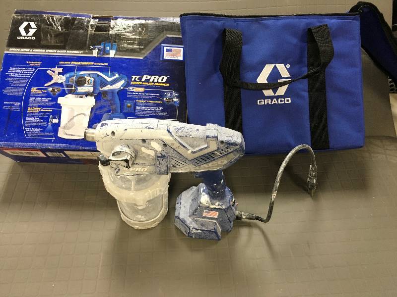 lot 16 image: Graco 3570786 TC Pro Handheld Airless Paint Sprayer with Corded