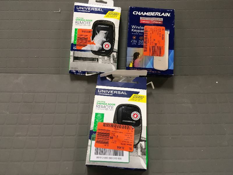 lot 25 image: Misc. Garage Door Remotes - Lot of 3