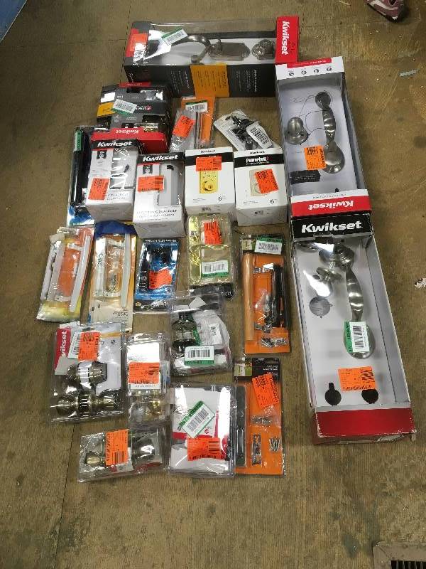 lot 50 image: Misc. Door Handles and Locks