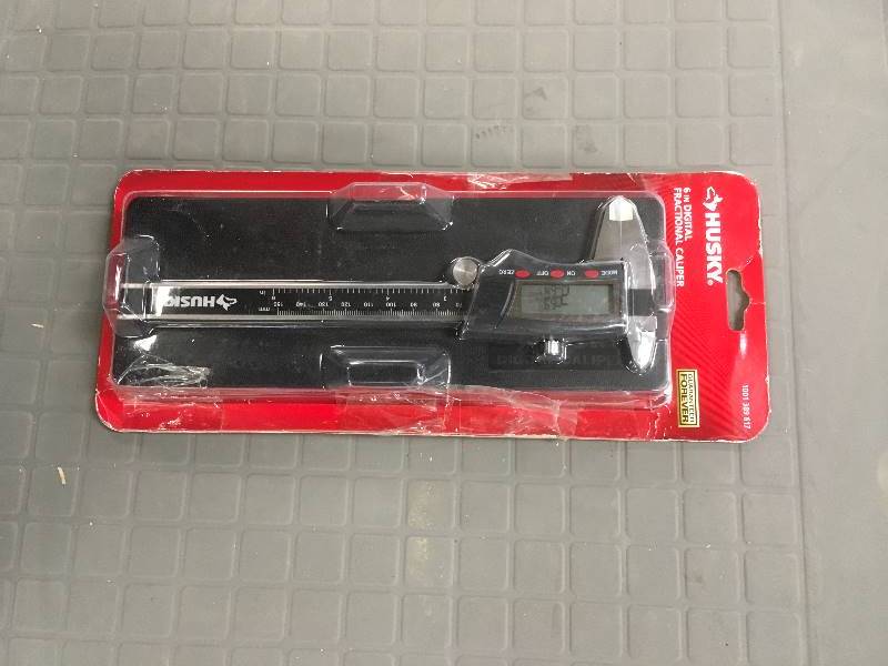 lot 69 image: Husky 6 in. 3-Mode Digital Fractional Caliper