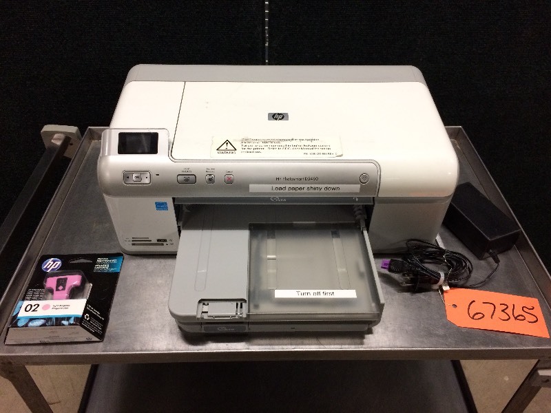 lot 12 image: Hewlett-Packard Photosmart D7260 Printer - Excellent Working Condition
