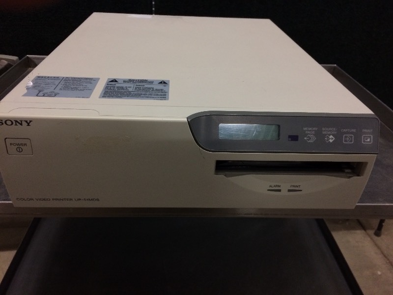 lot 35 image: Sony UP-51MDS Medical Grade Ultrasound Endoscopy Color Video Printer - Excellent Working Condition