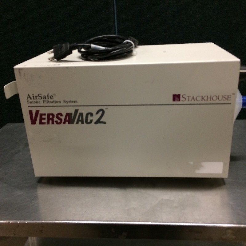 lot 38 image: Stackhouse AirSafe VersaVac 2 Medical Smoke Filtration System - Excellent Working Condition