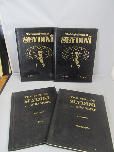lot 50 image: 2 Sets of SLYDINI Magic Books - SIGNED
