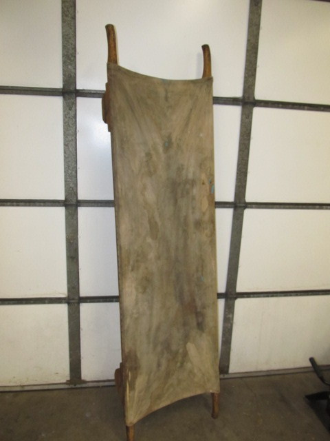 lot 138 image: Original Antique Medical Stretcher