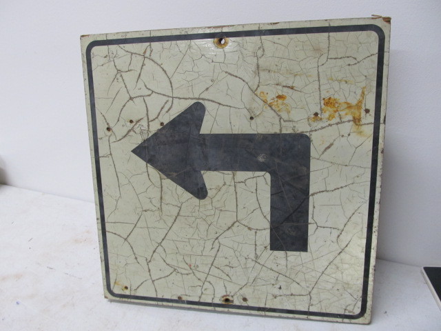 lot 149 image: Vintage Road Sign