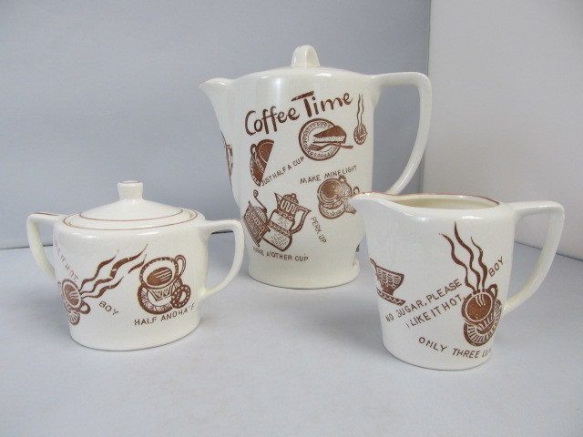 lot 173 image: Vintage Japanese Coffee Service Set