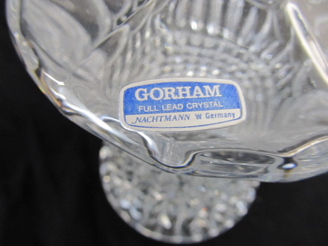 Vintage GORHAM NACHTMANN Germany 2024 Crystal Decanter plus 3 Glasses