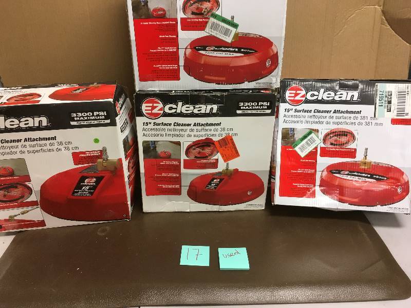 Ariens 786007 15 in. Surface Cleaner for 986 Series Pressure Washers - Lot of 4- some used