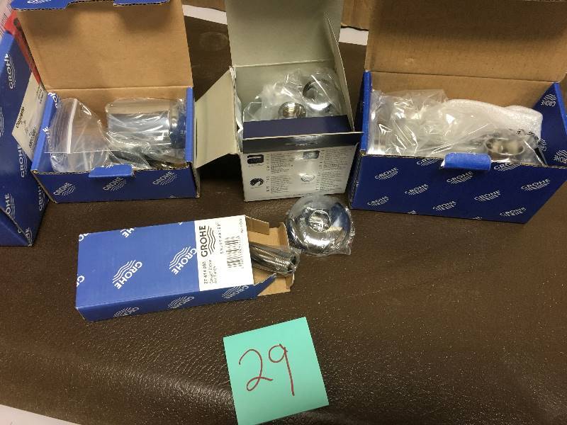 Grohe 35 073 Concetto Single Lever Tub and Shower Package (Valve Sold Separately Chrome Faucet Single Handle