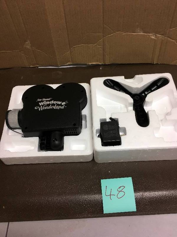 Star Wonder Window Wonderland Projector - Wonderland Spotlight not used