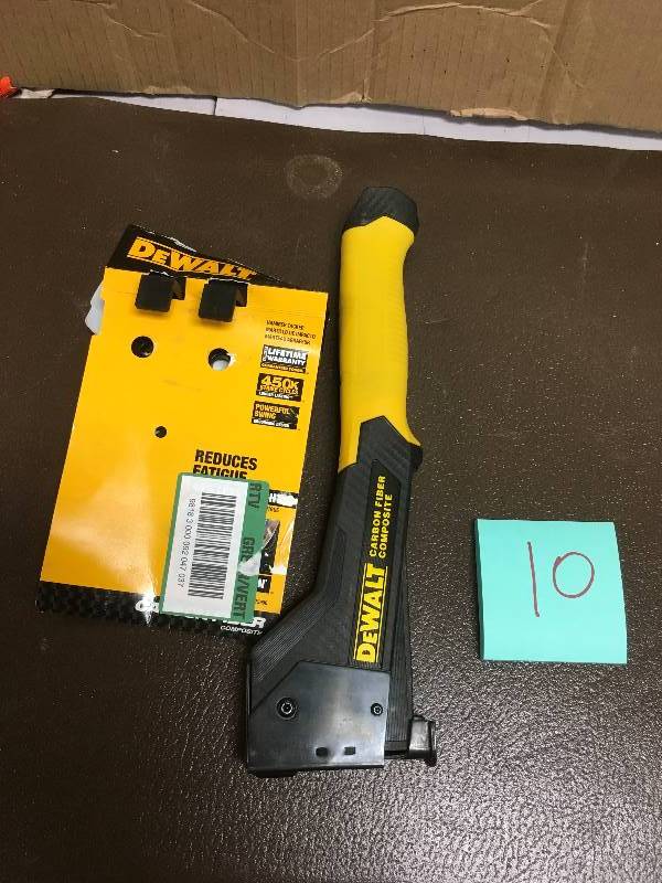 DeWalt DWHT75900 Carbon Fiber Composite Hammer Tacker