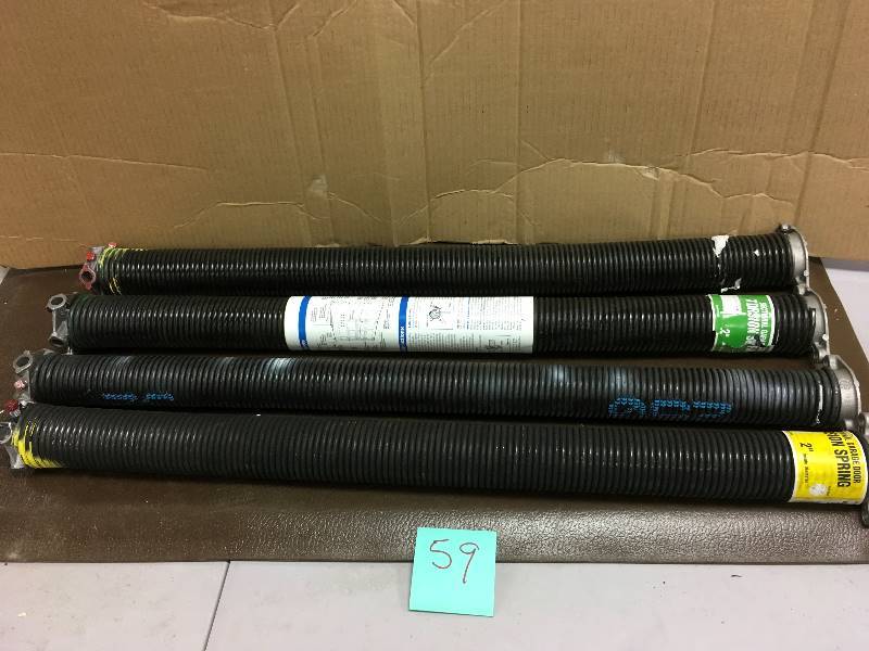Torsion Spring, Right Wind, .250 x 2 x 32 Green rage Spring - Lot of 4 new