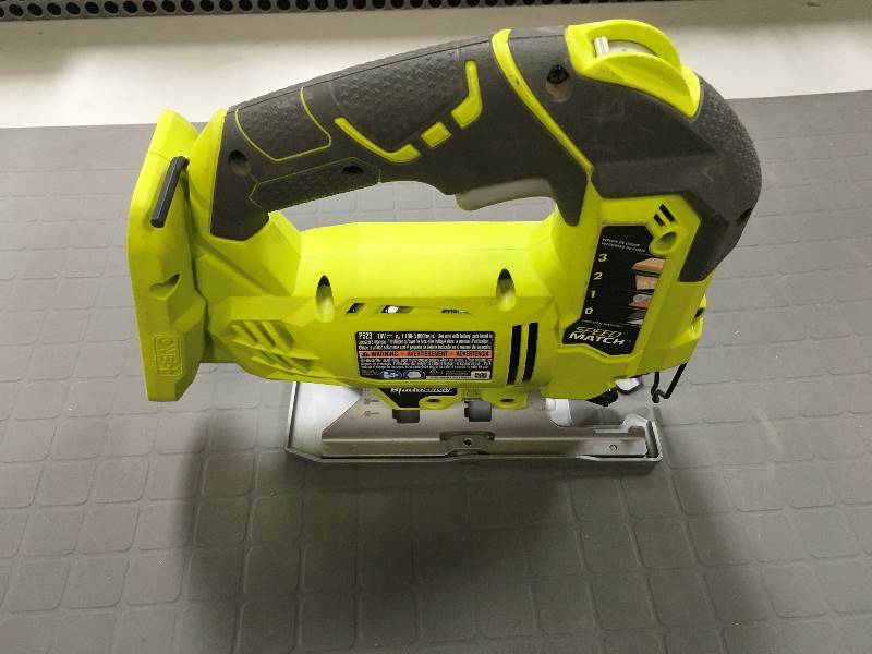 Ryobi P523 Cordless 18 Volt One Plus Luthium-Ion Orbital Jig Saw Tool onlyy saw noot included not used