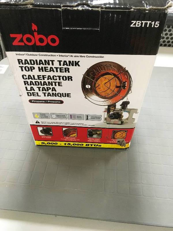 Zobo Radiant Tank Top Heater