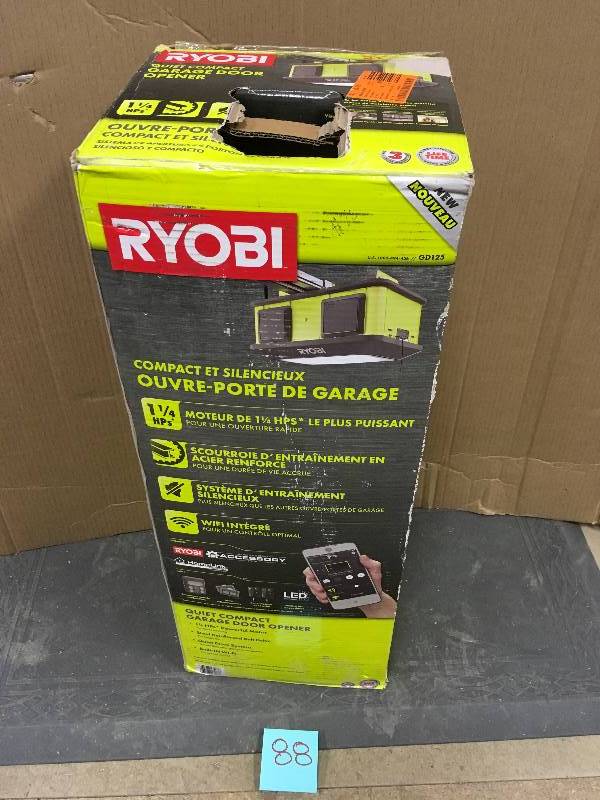 Ryobi Quiet Compact Garage Door Opener