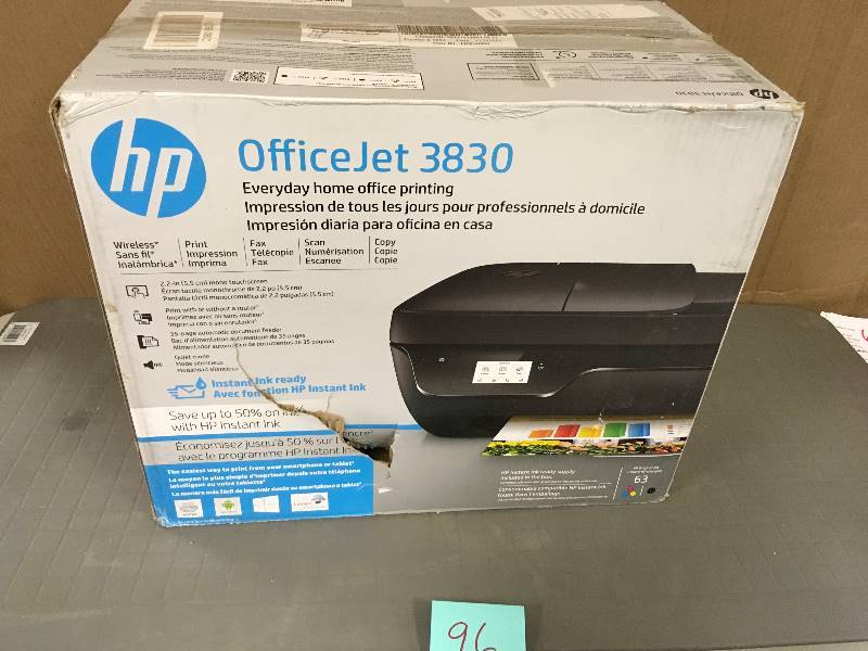HP OfficeJet 3830 All-In-One Printer