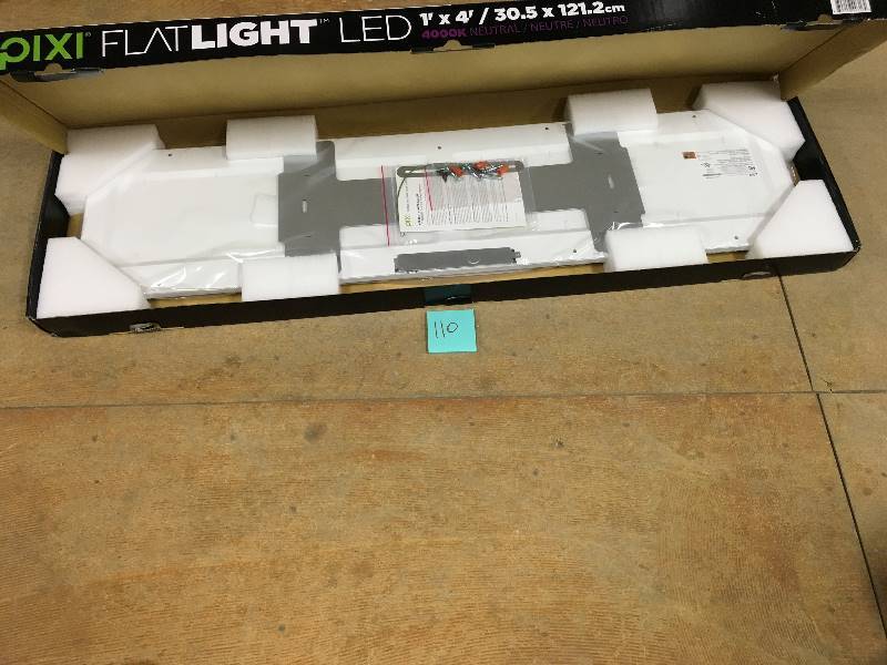 Pixi 1 ft. x 4 ft. Edge-Lit LED FlatLight Luminaire-FLT14C40MDUP44A not used