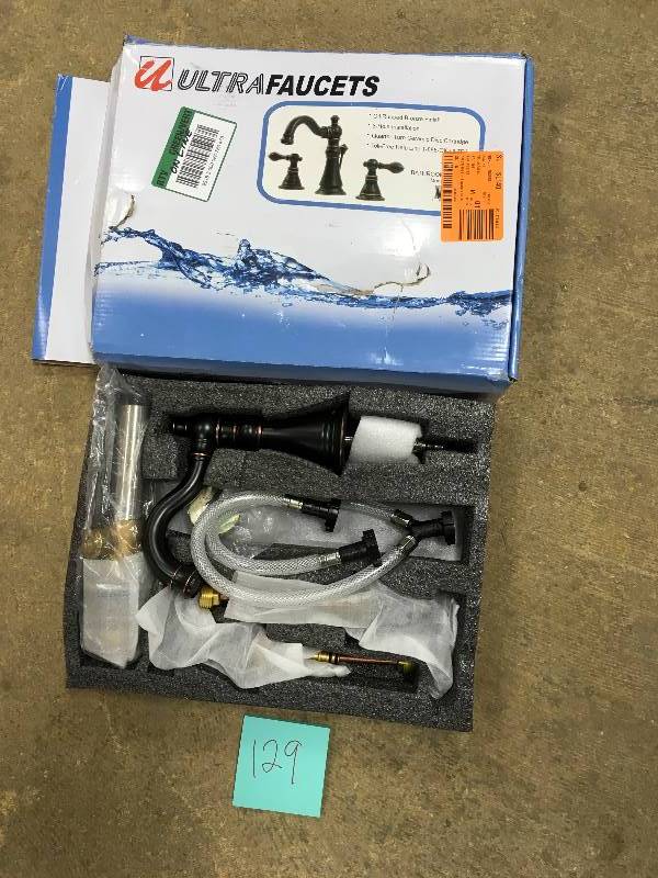 UltraFaucets Oil Rubbed Bronze Finish, 3-Hole Faucet not used