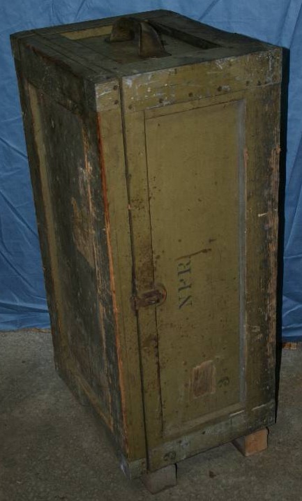 WW2 Trunk Converted into a Cabinet