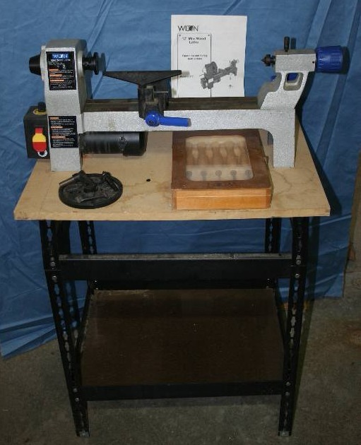 Lathe with Stand