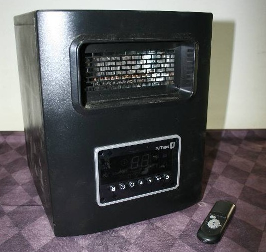 Space Heater with USB Ports