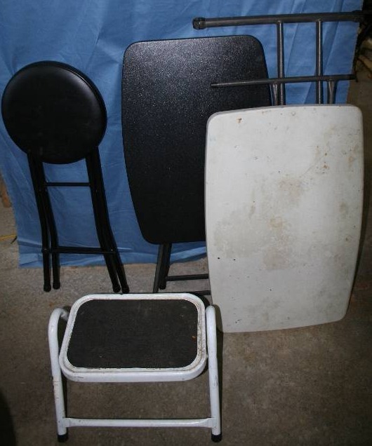Portable Tables and Stools