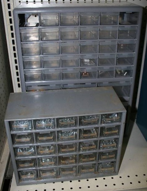 Hardware Bins with Misc Hardware