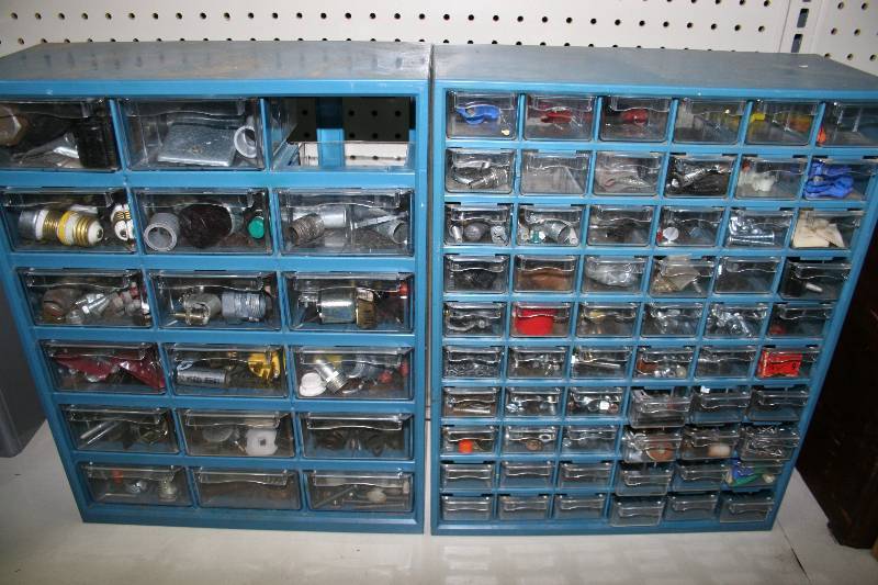 Hardware Bins with Misc Hardware