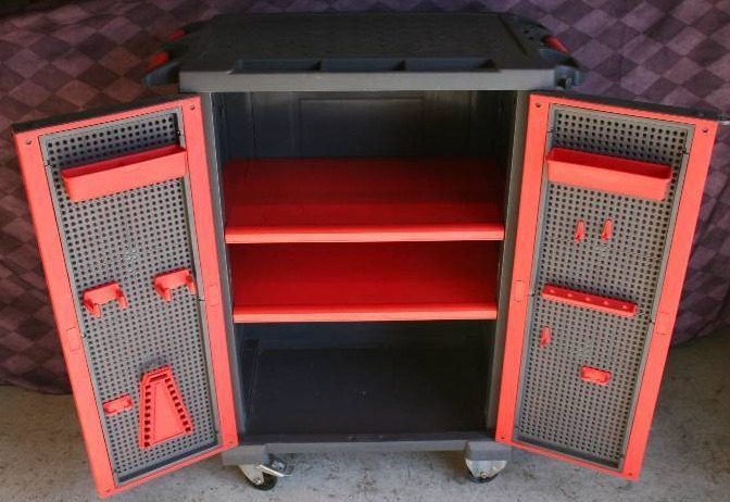 Plastic Rolling Tool Chest