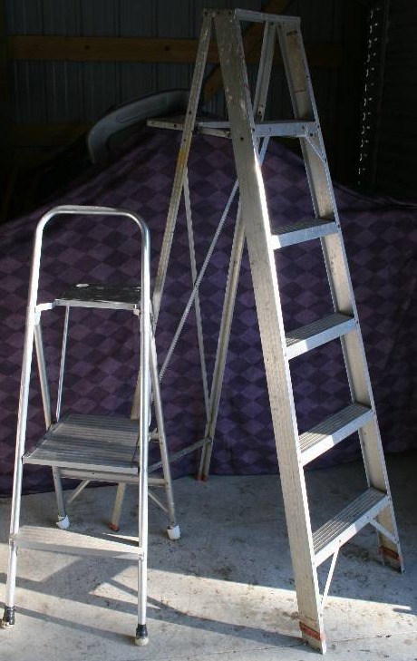 Aluminum Ladder and Step Stool