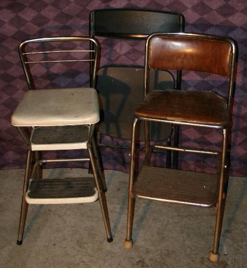 Step Stools and Folding Chair
