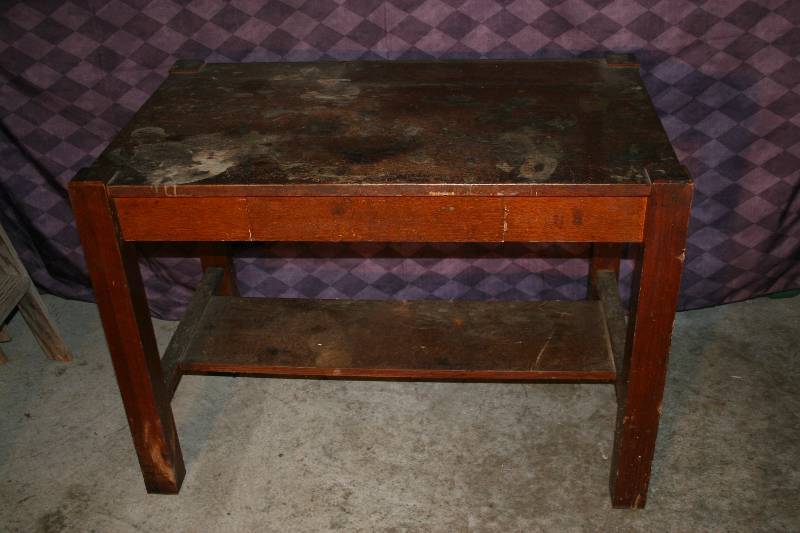 Antique Library Desk