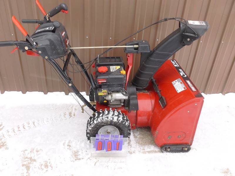 SnS Auctions # 301 Snow Blowers, plows & winter equipment