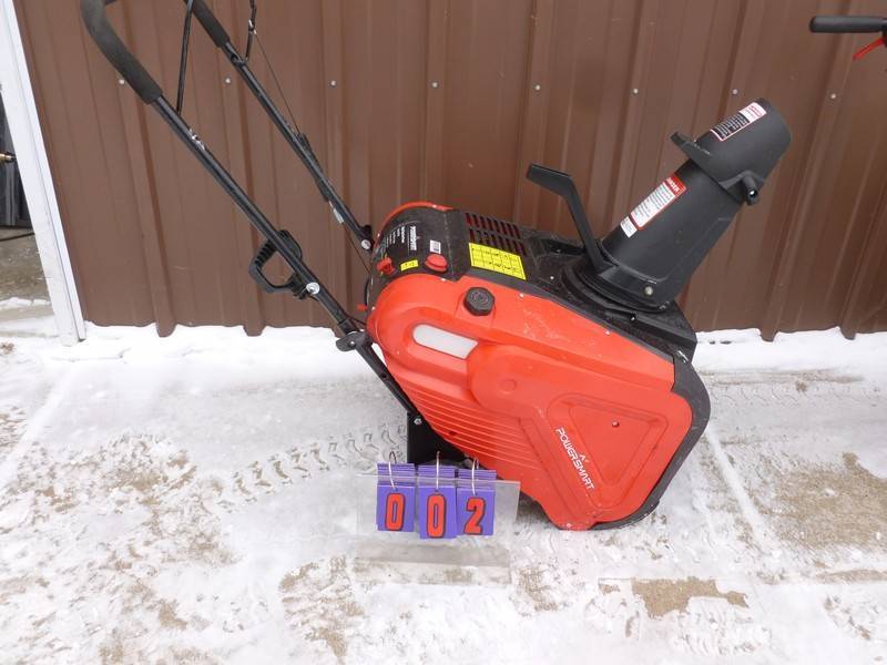 SnS Auctions # 301 Snow Blowers, plows & winter equipment
