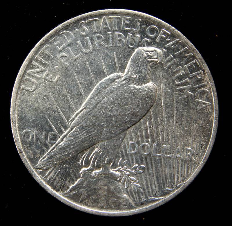 lot 18 image: 1922 PEACE SILVER DOLLAR UNC