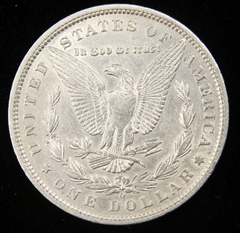 lot 19 image: 1897-O MORGAN SILVER DOLLAR AU