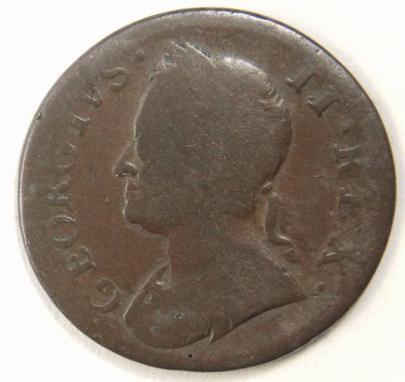 lot 22 image: 1754 GREAT BRITAIN FARTHING